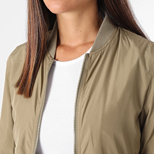 Veste Bomber Femme TB1217 Vert Kaki Clair