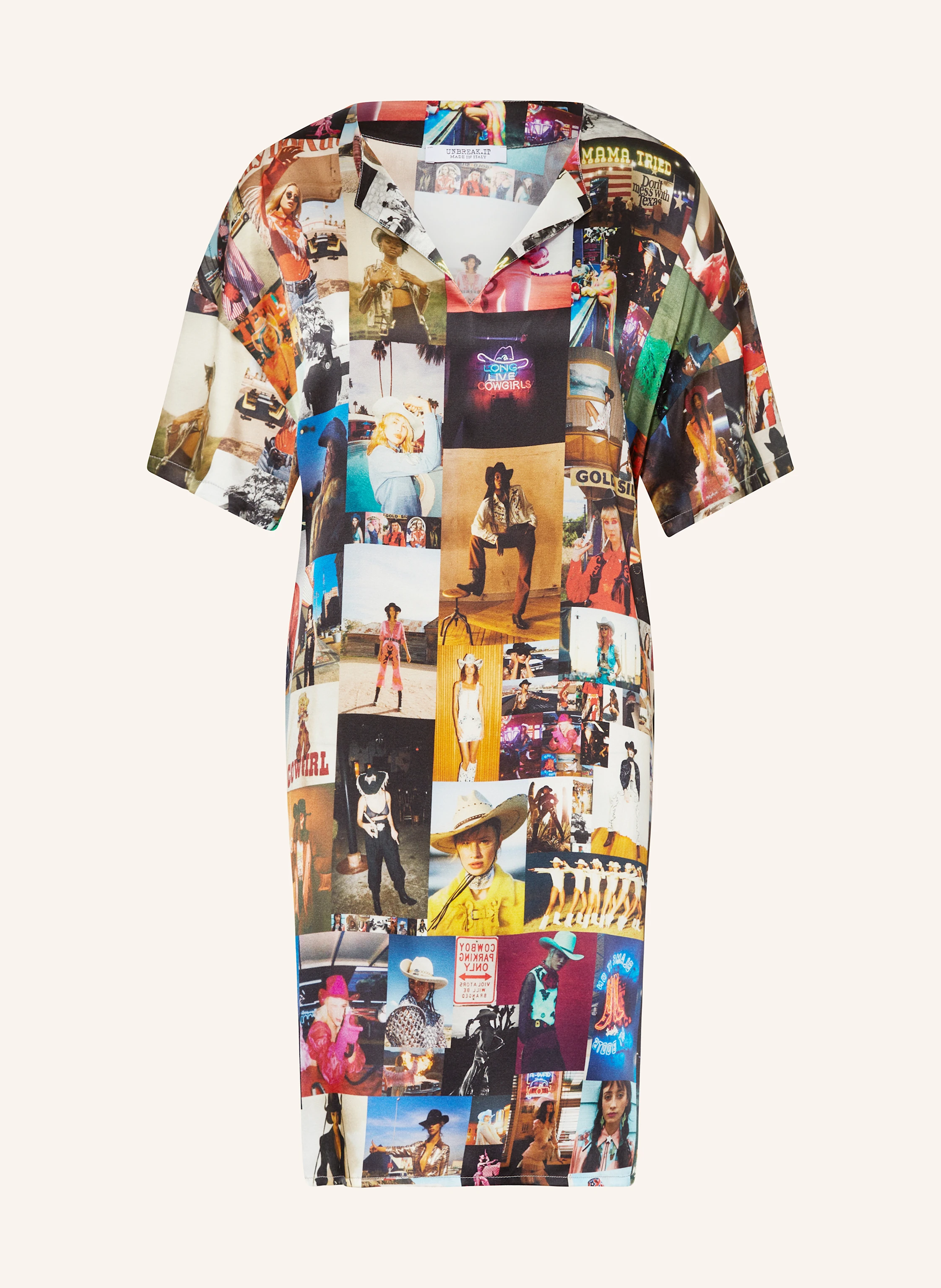UNBREAK.IT Kleid aus Seide