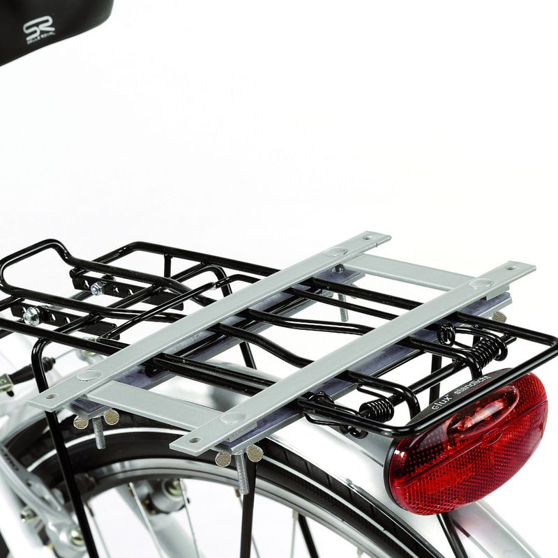 Panier de transport pour vélo Aumüller avec grille de protection