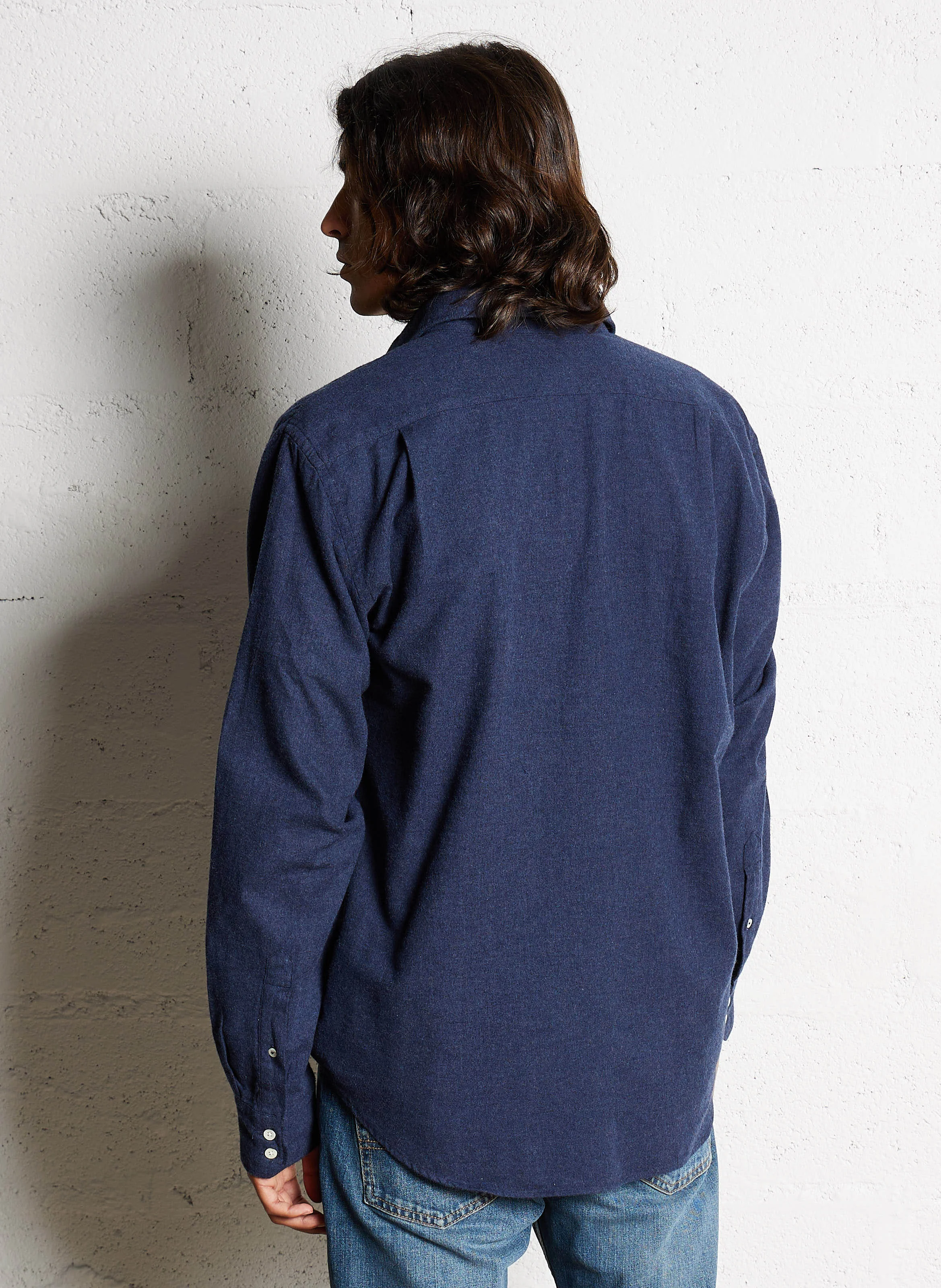 PAUL - Chemise col classique en coton | Bleu
