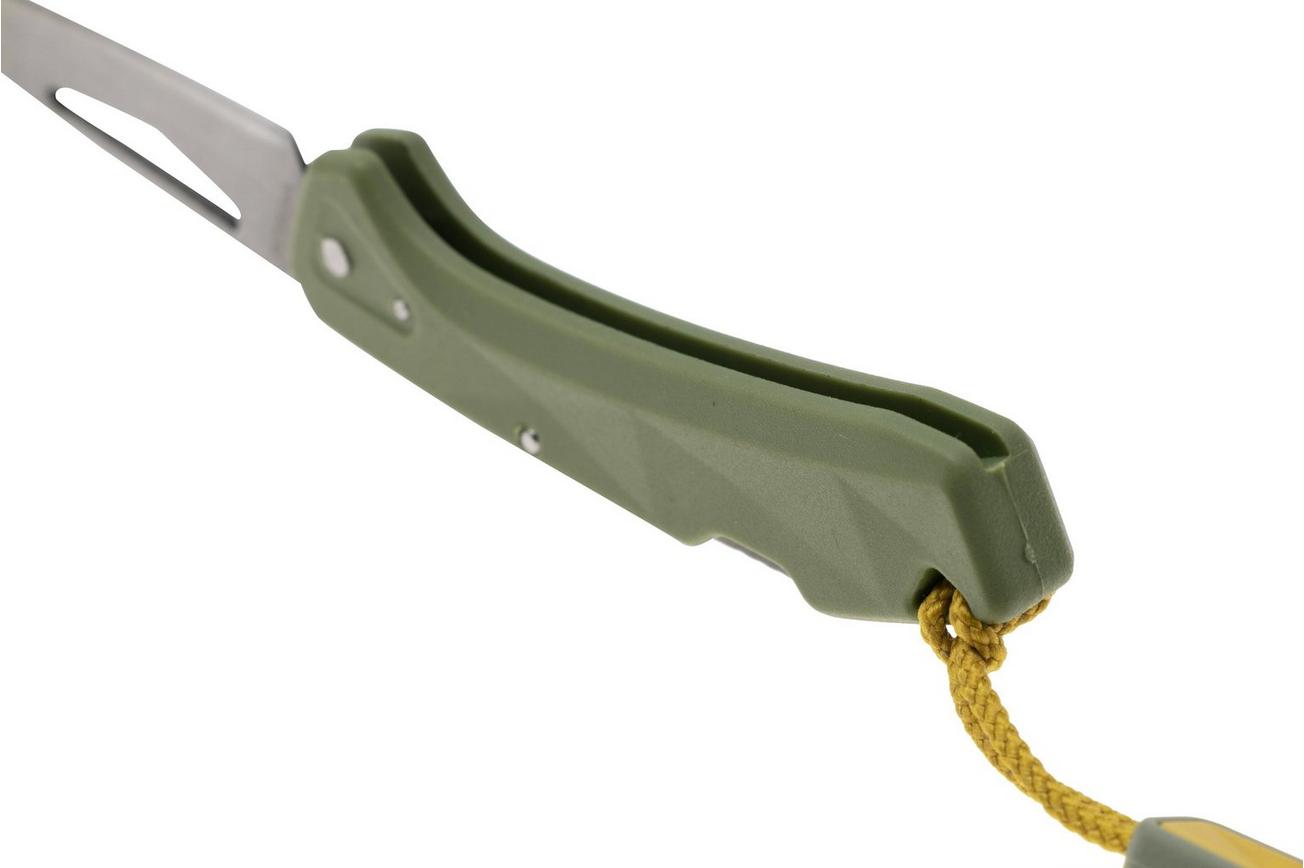 Gerber LST Mini 1074530, Stonewashed 440A, Green Nylon zakmes