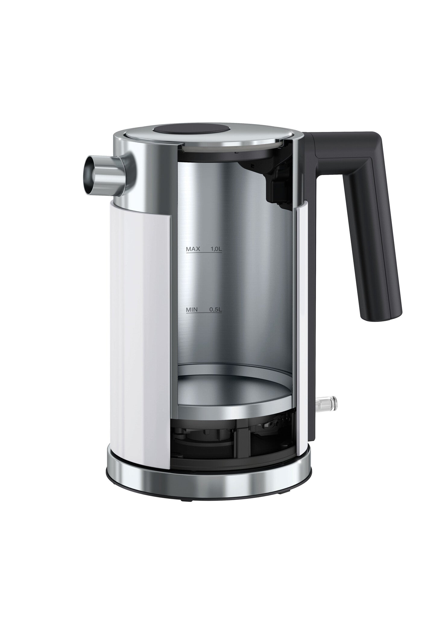 Graef waterkoker wit - 1 l - dubbelwandig
