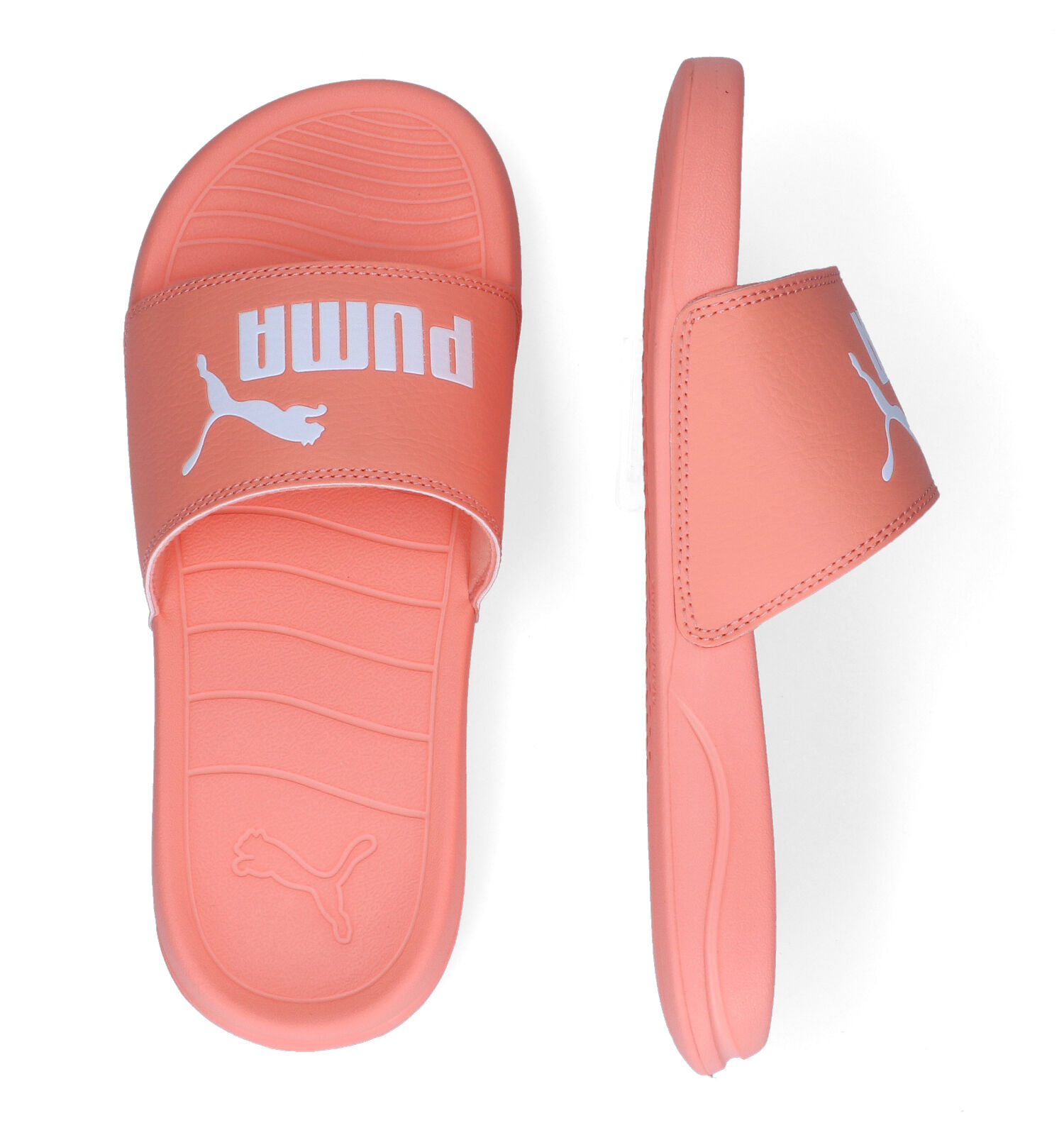 Badslippers oranje