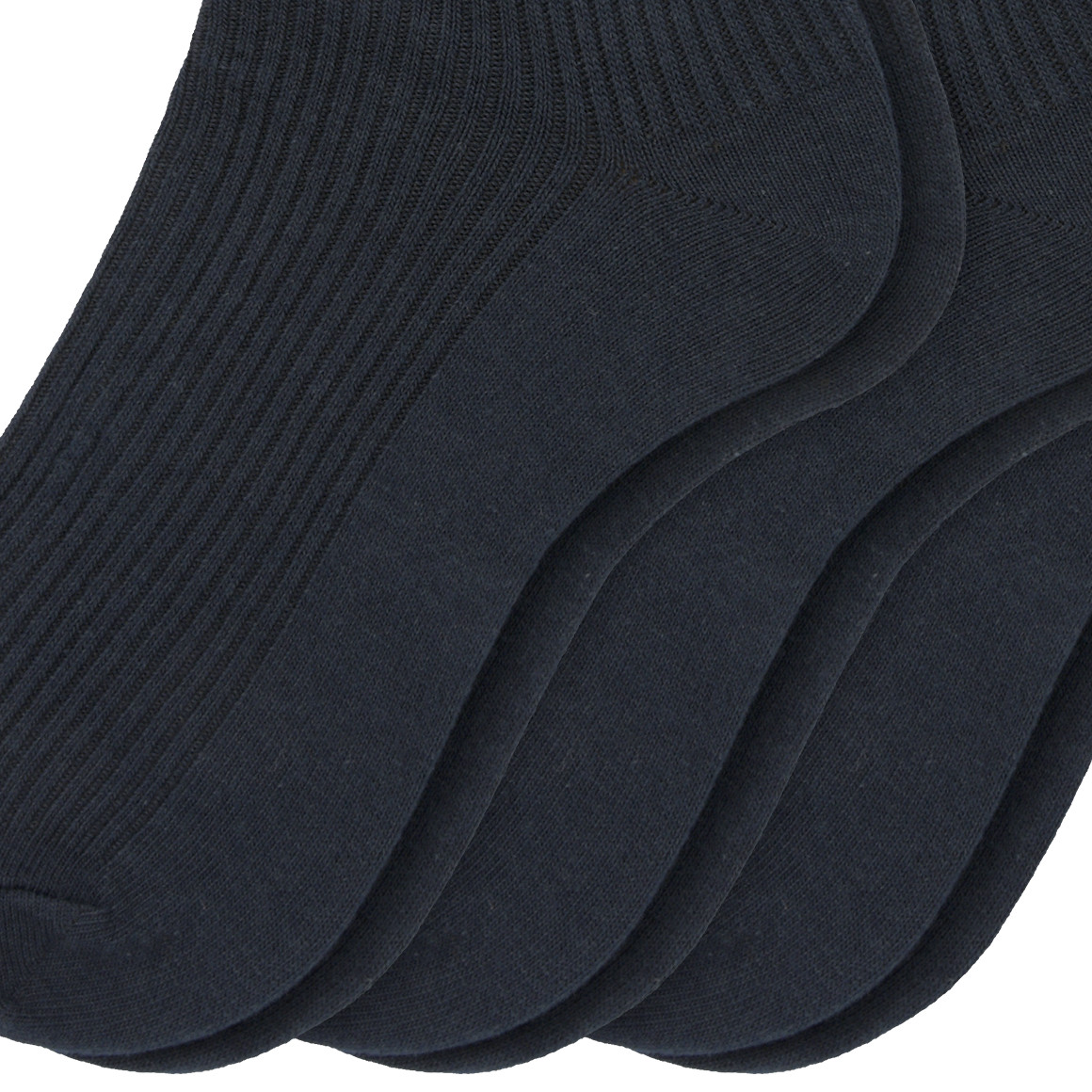 VanVaan 3 Paar Herren Socken aus Baumwoll-Mix dunkelblau