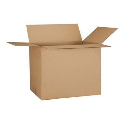 20 cartons caisses américaines - 25 cm x 25 cm x 25 cm - simple cannelure - Logistipack