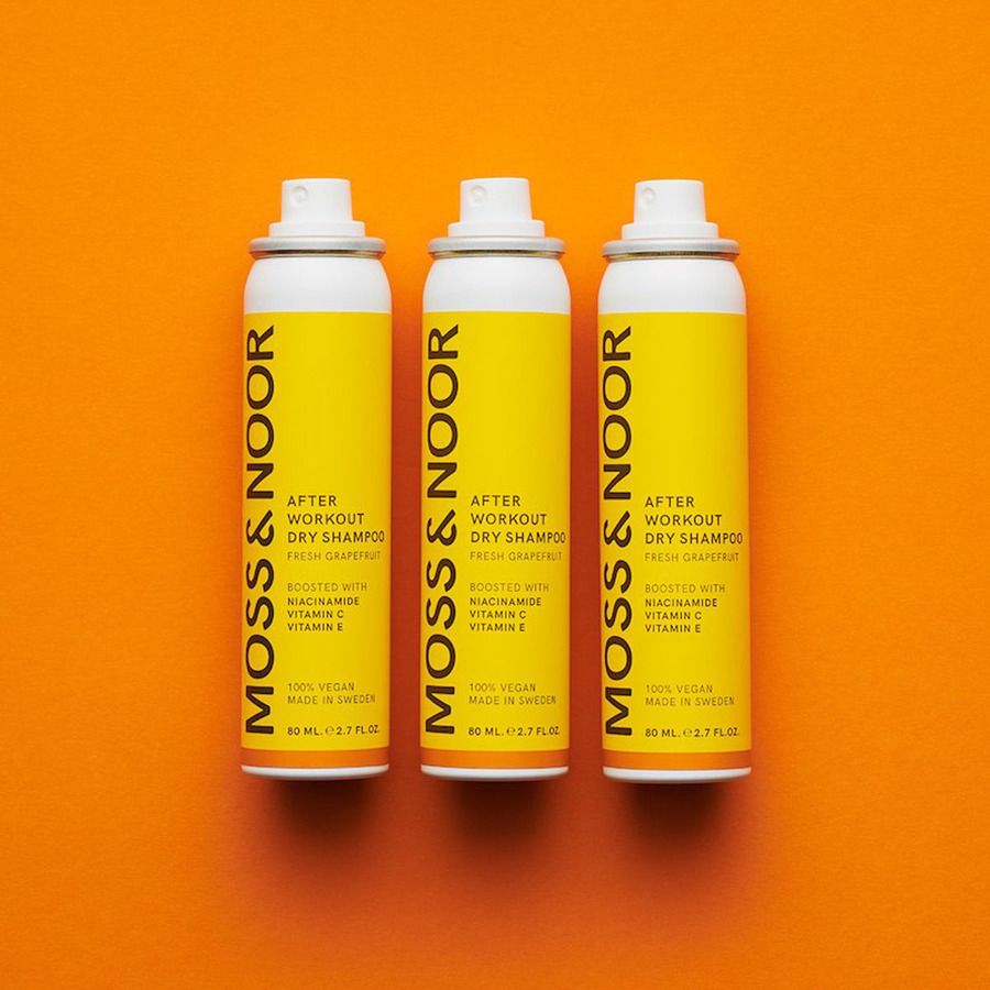 Moss & Noor After Workout Dry Shampoo Pocket Size 3x80ml