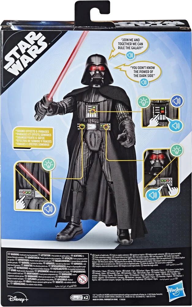 FIGURINE STAR WARS  DARK VADOR A FONCTIONS