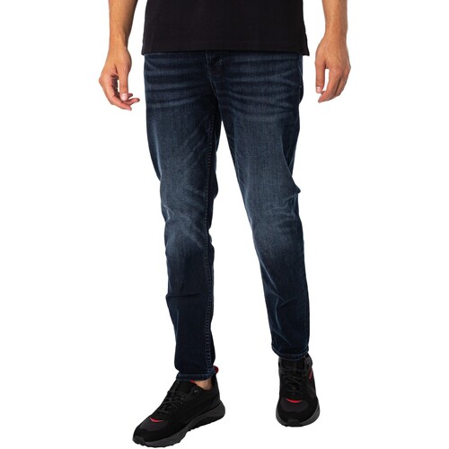 BOSS - Vaqueros 634 Tapered Fit Azul