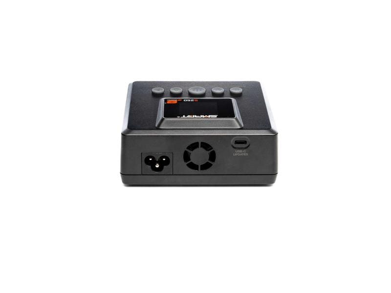 Spektrum Dual-Ladegerät S250 AC 2 x 50W Smart 1-4S Modellbau-Ladegerät mit 2 Ausgängen für 1-4S LiPo Akkus