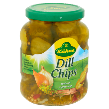 Kühne Dill Chips Zoetzuur 330 g