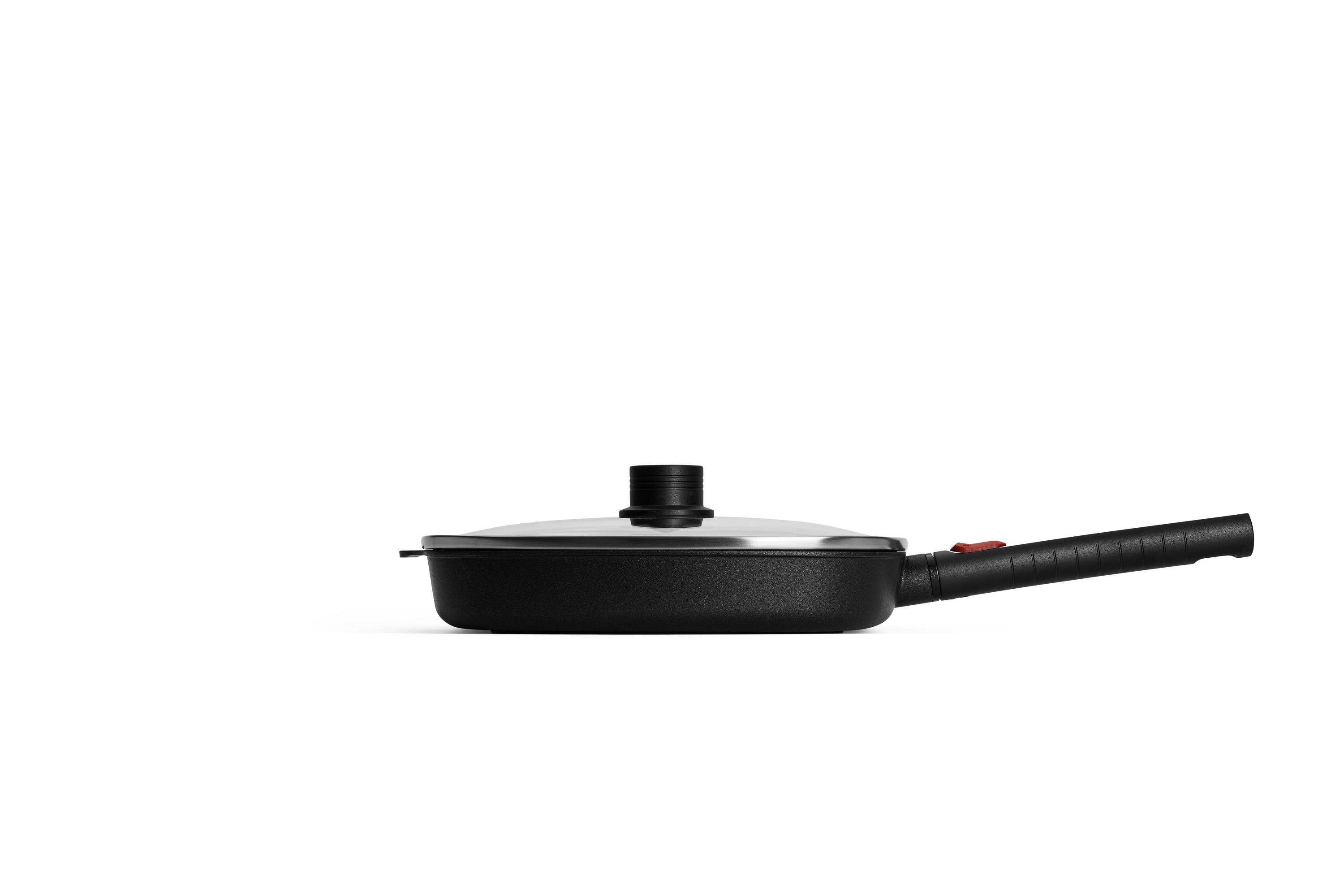 Logic XR Grillpfanne mit Deckel, 28 x 28 cm - Herdart: Alle Herdarten inkl. Induktion