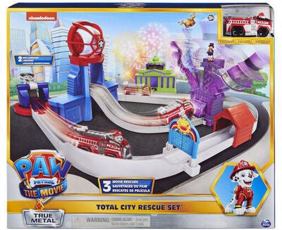 Paw Patrol Movie True Metal City Rescue Playset