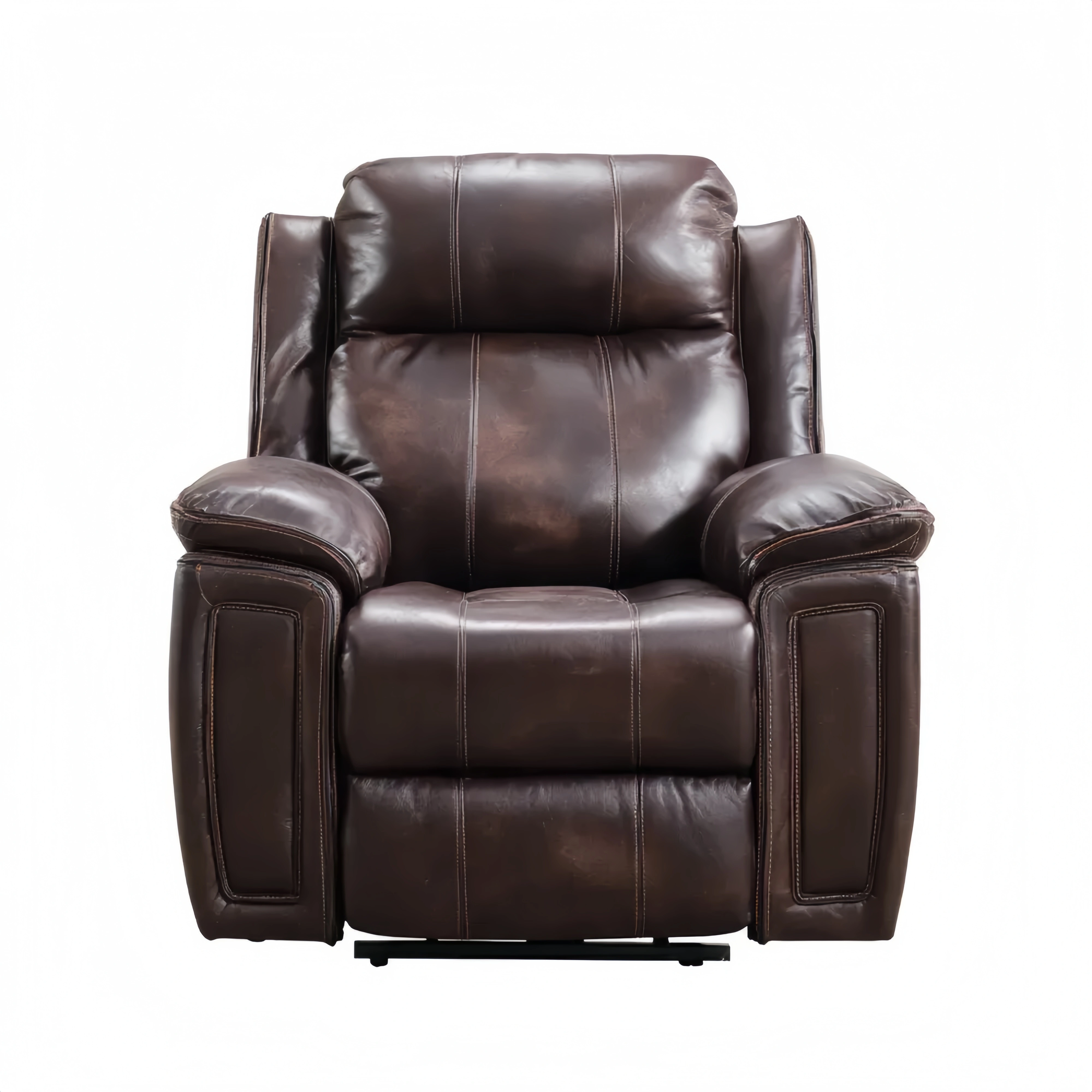 Relaxsessel Leder Braun 85x90x102 cm