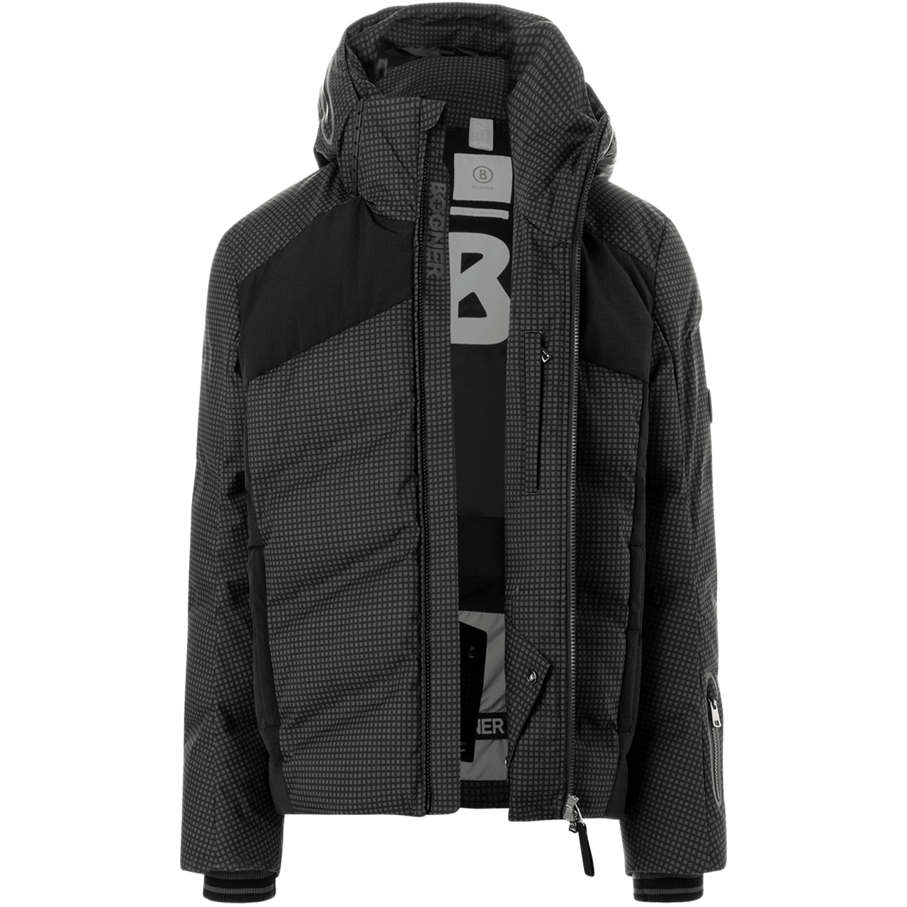 Bogner Men Ski Jacket MAAD-D black dots | Ski Jackets | Ski Clothing | Men | XSPO-Fashion.com