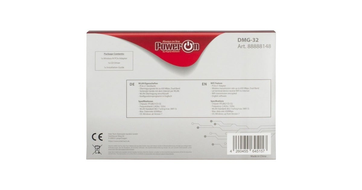 Inter-TechDMG-32 wlan adapter