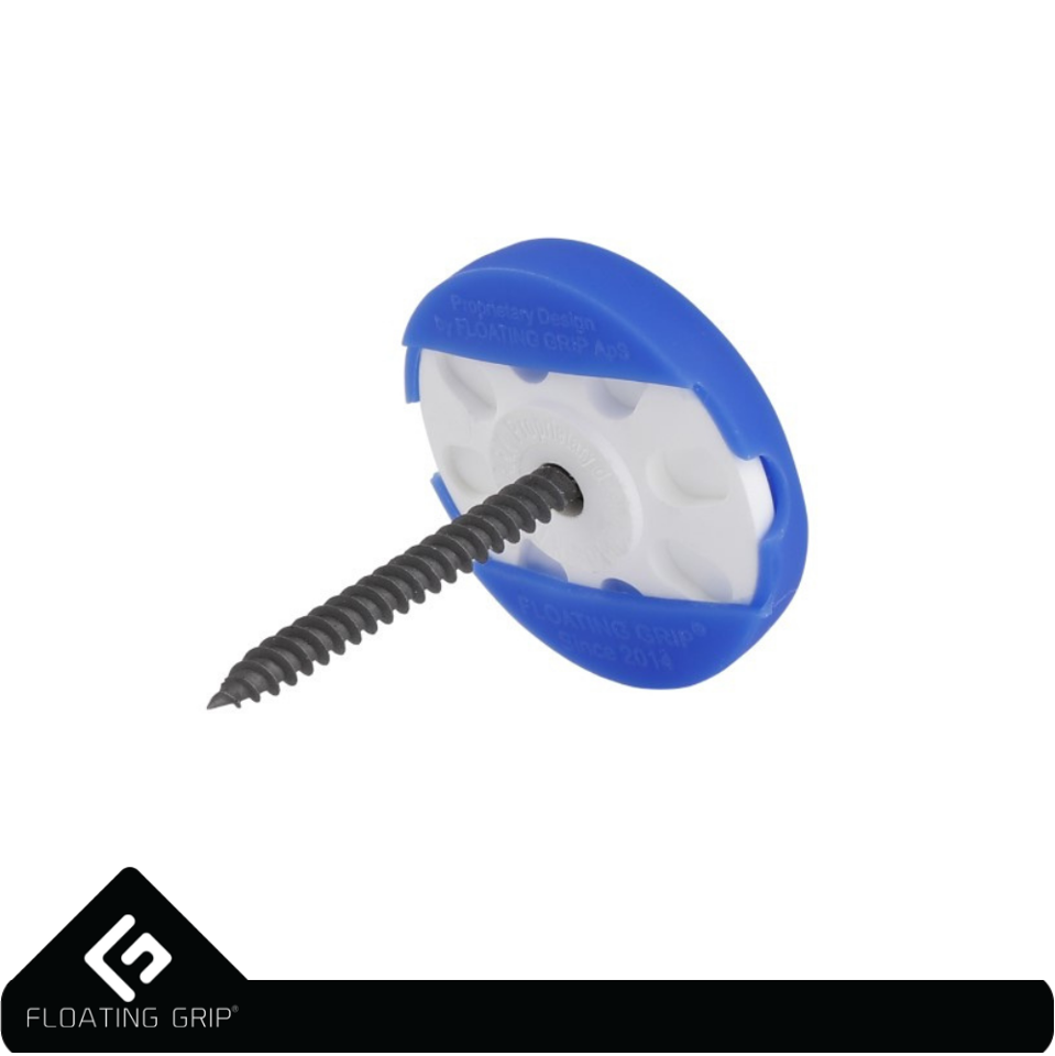 Floating Grip Wall Mount Covers (Blue)