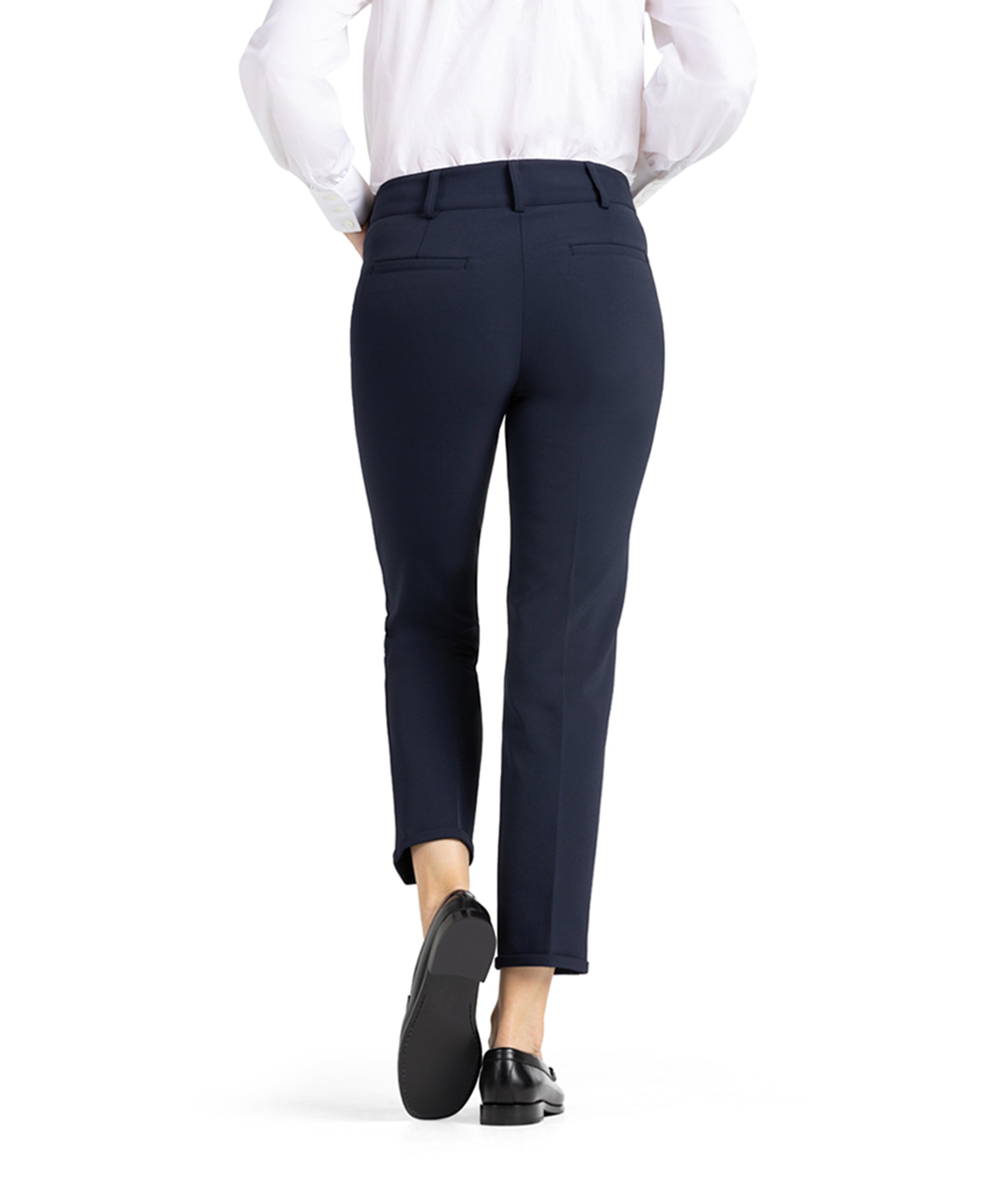 Cambio Renira dames broek blauw