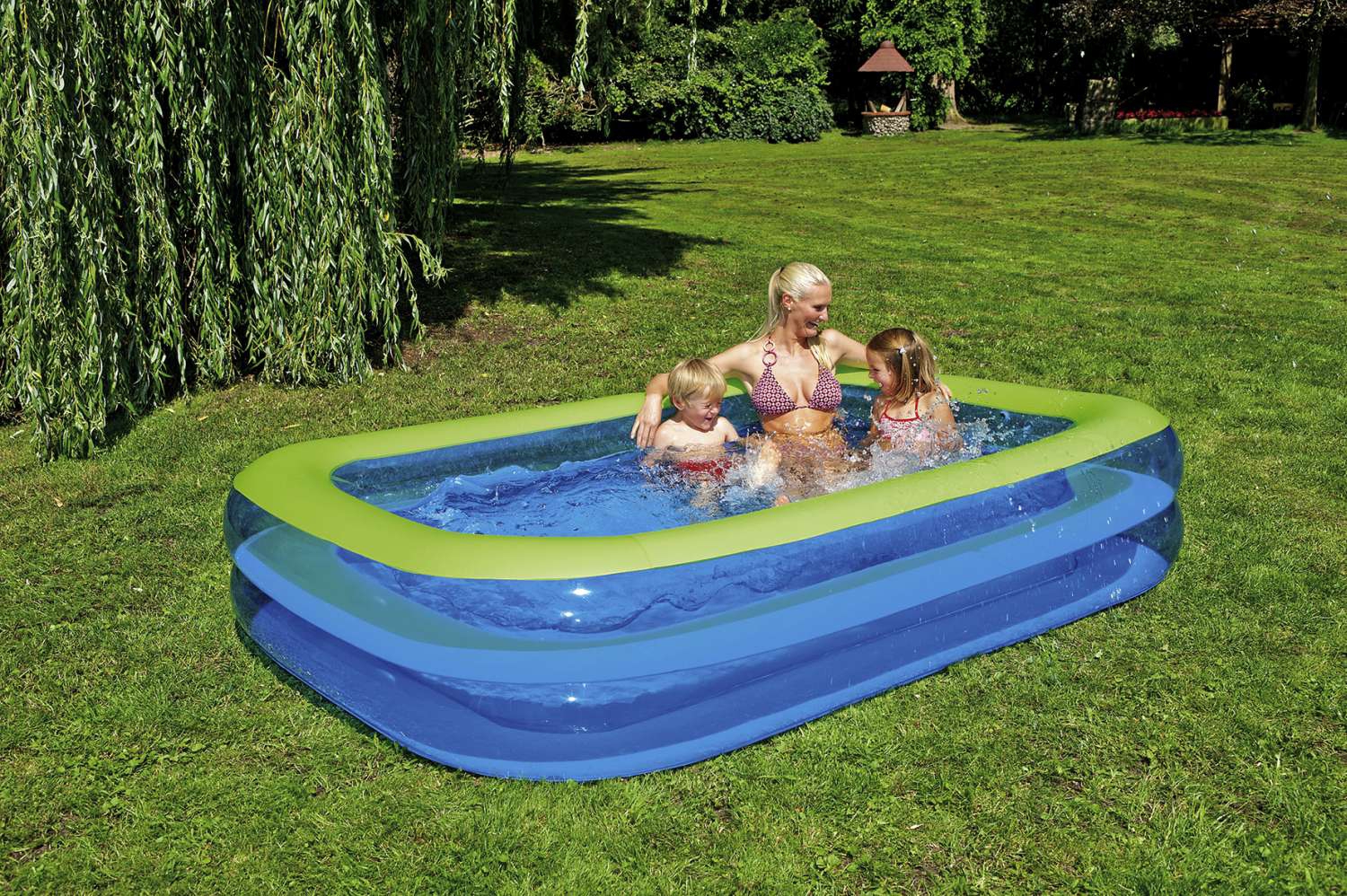 Happy People Jumbo Pool Planschbecken 305 x 183 x 50 cm