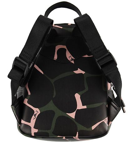 Emporio Armani Rucksack - Schwarz m. Army/Pink Print