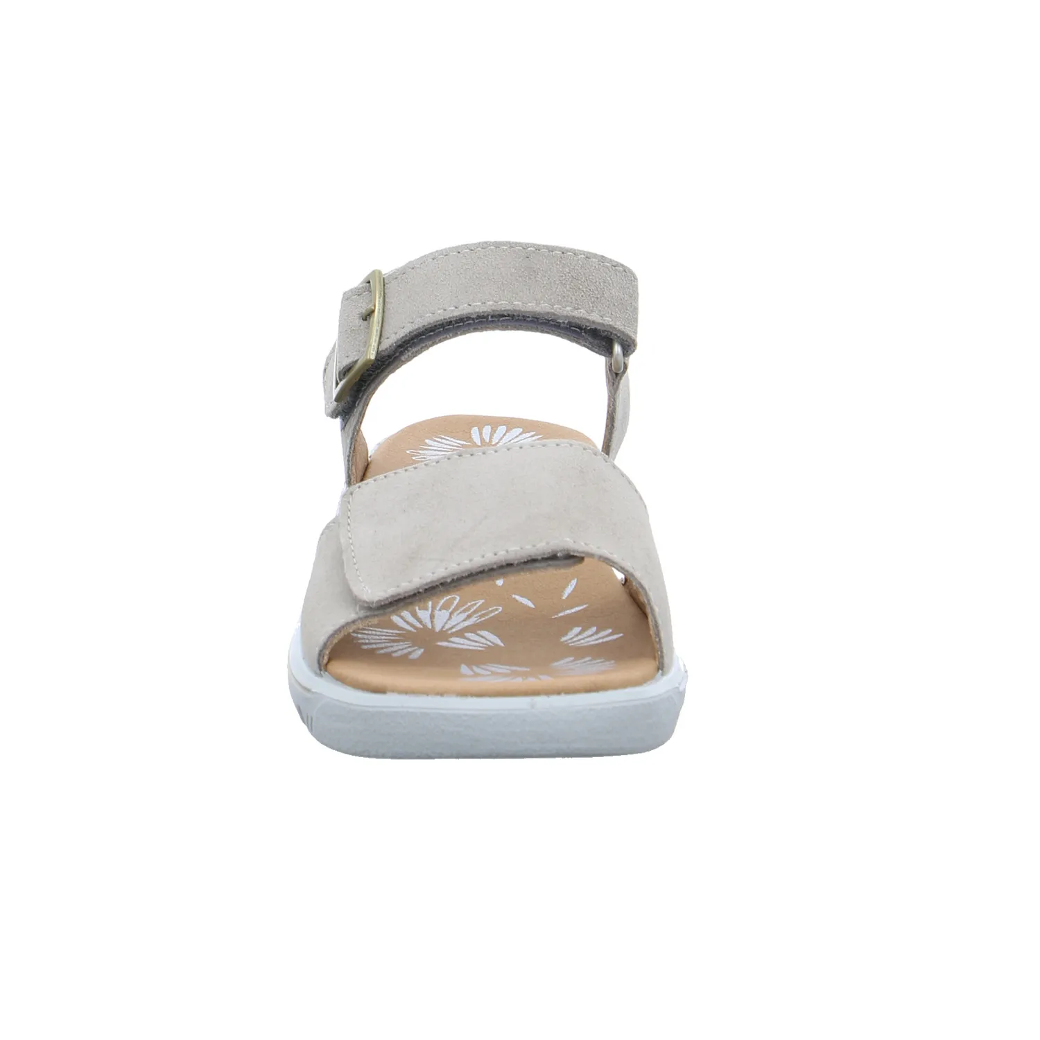 RICOSTA Mädchen-Sandale Beige Leder  Sommerschuh