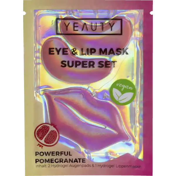 Eye & Lip Mask Super Set Powerful Pomegranate