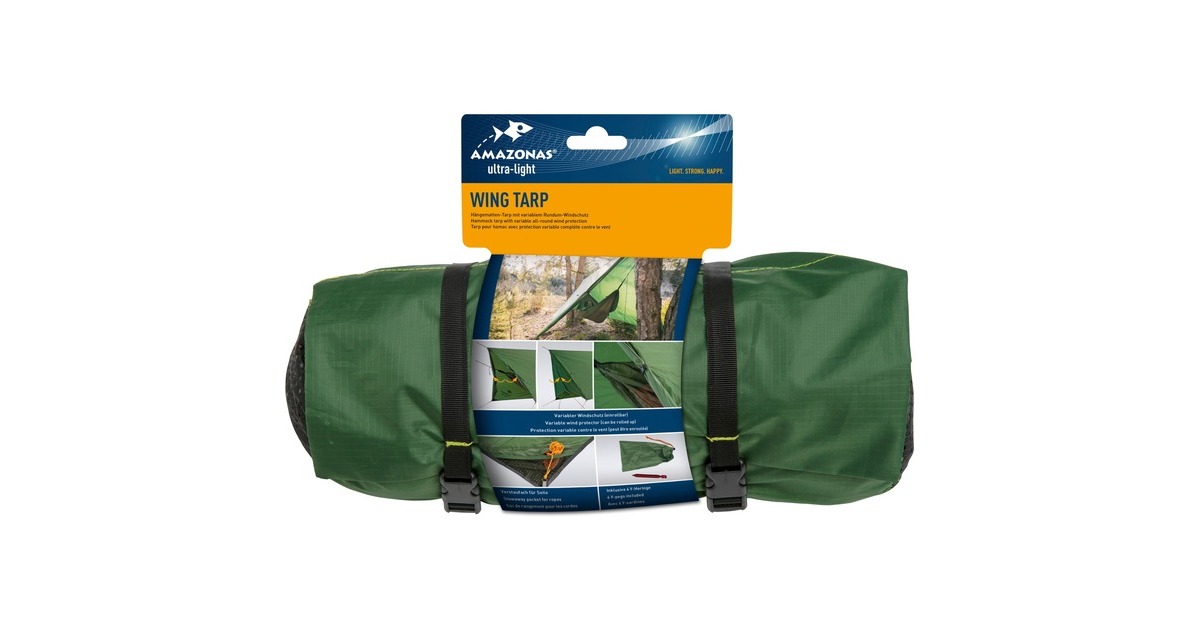 AmazonasWing Tarp zonnezeil  (Groen)