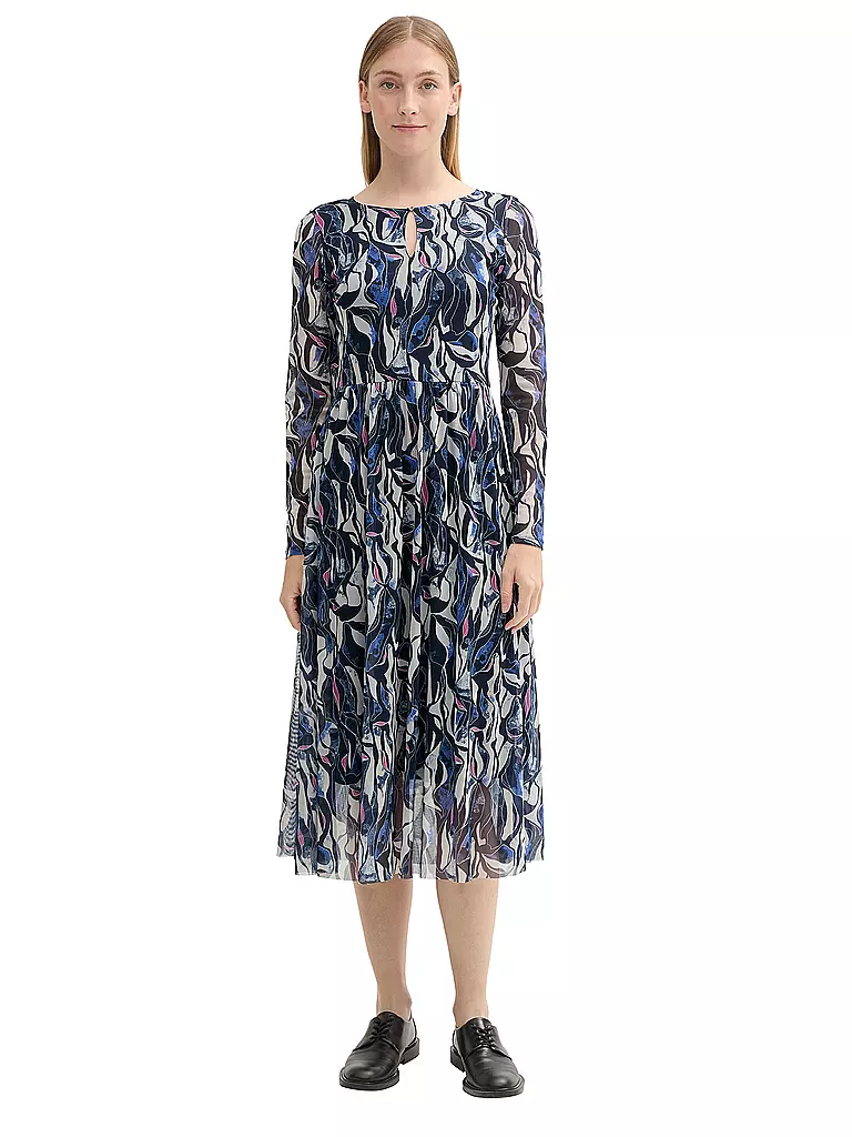 TOM TAILOR Maxikleid blau