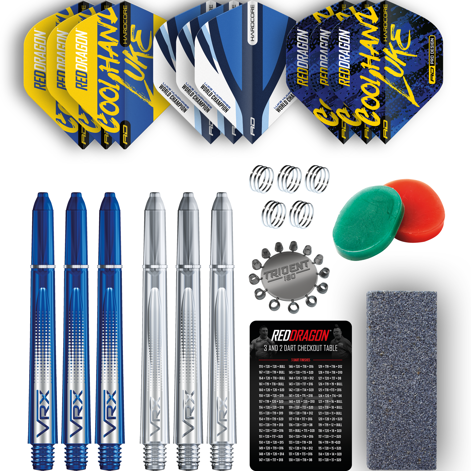 Red Dragon - Luke Humphries Optima Set