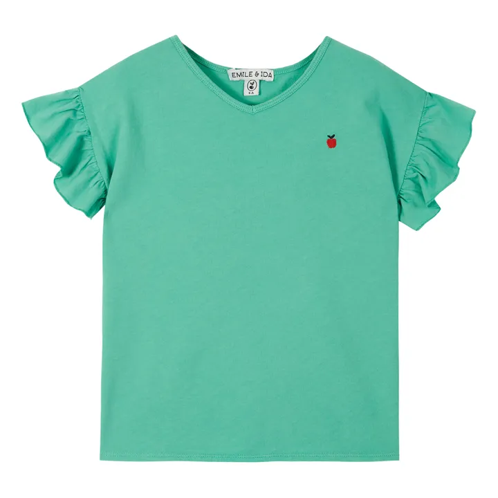 Emile et Ida T-Shirt Coton Bio  | Vert