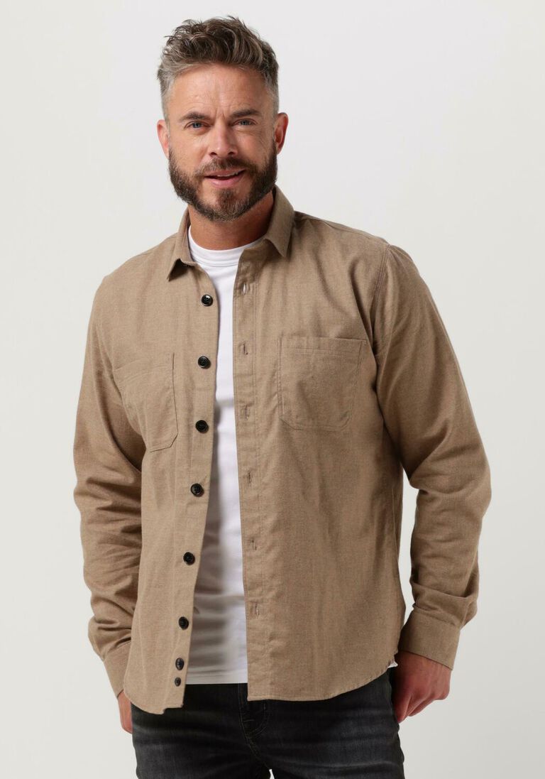 PORTO MILANO camel porto milano overshirt lissabon