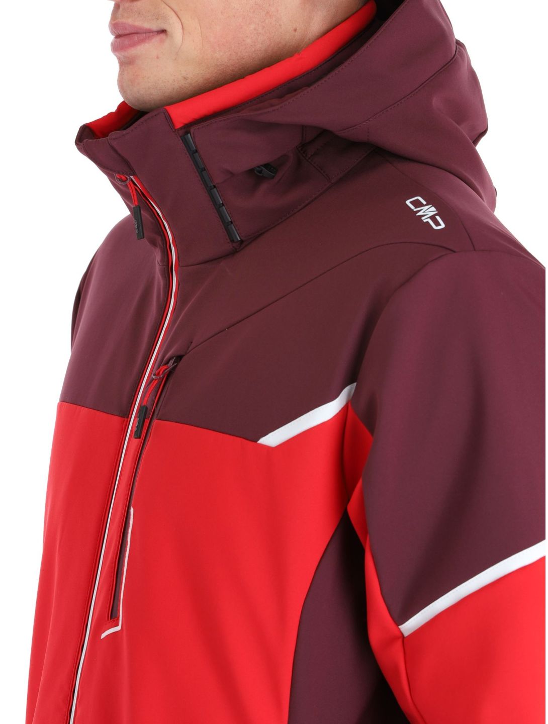 33W0897 softshell ski-jas heren