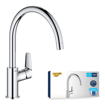Grohe keukenkraan Start Edge chroom