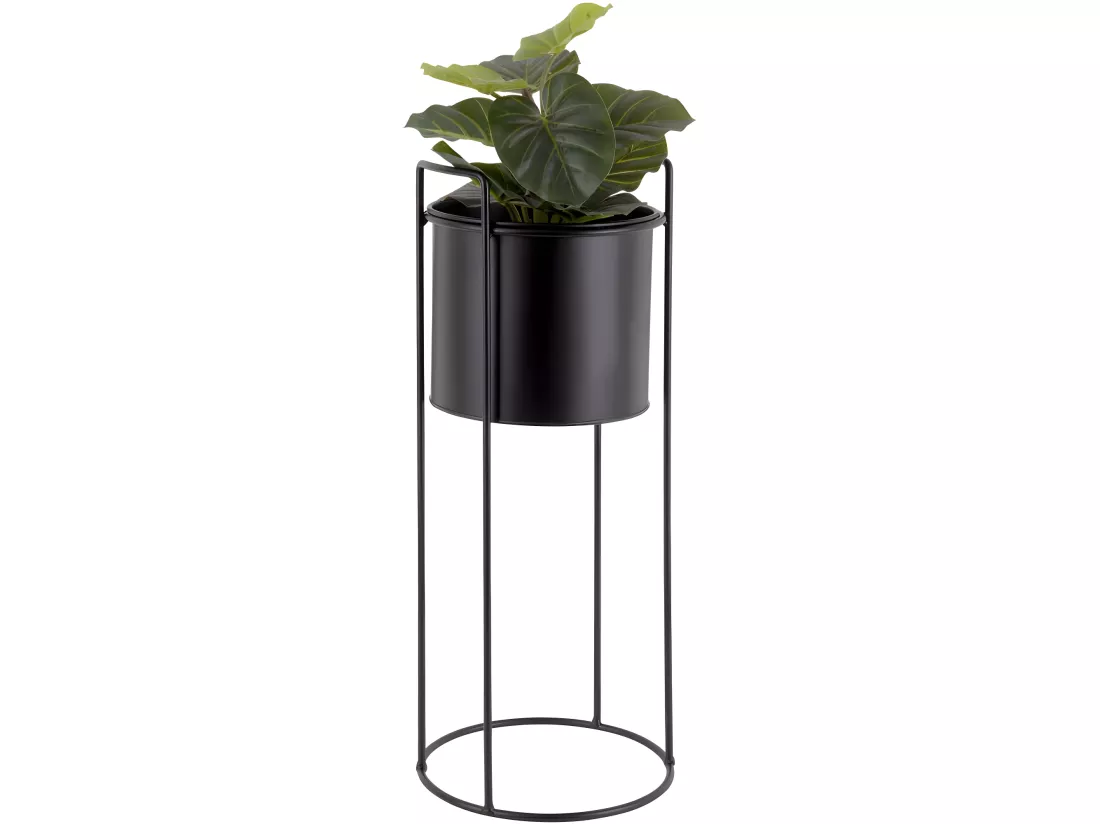 Set de 3 supports à plantes ronds en métal Essence