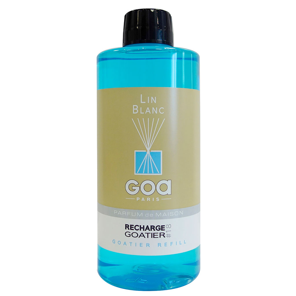 Recharge pour brûle-parfum Lin blanc 500ml - GOA