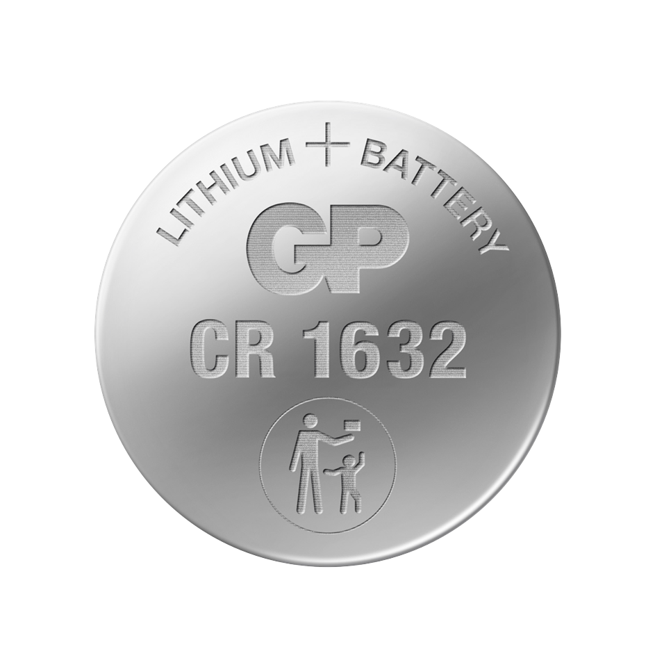 GP - Lithium Cell Battery CR1632, 3V, 1-pack