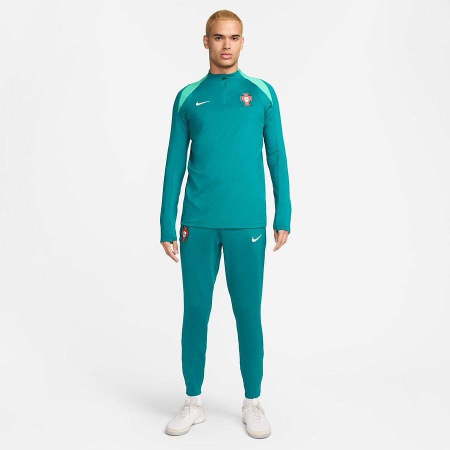 Portugal Maillot d'Entraînement Dri-FIT Strike Drill - Geode Teal/Vert/Blanc Cassé