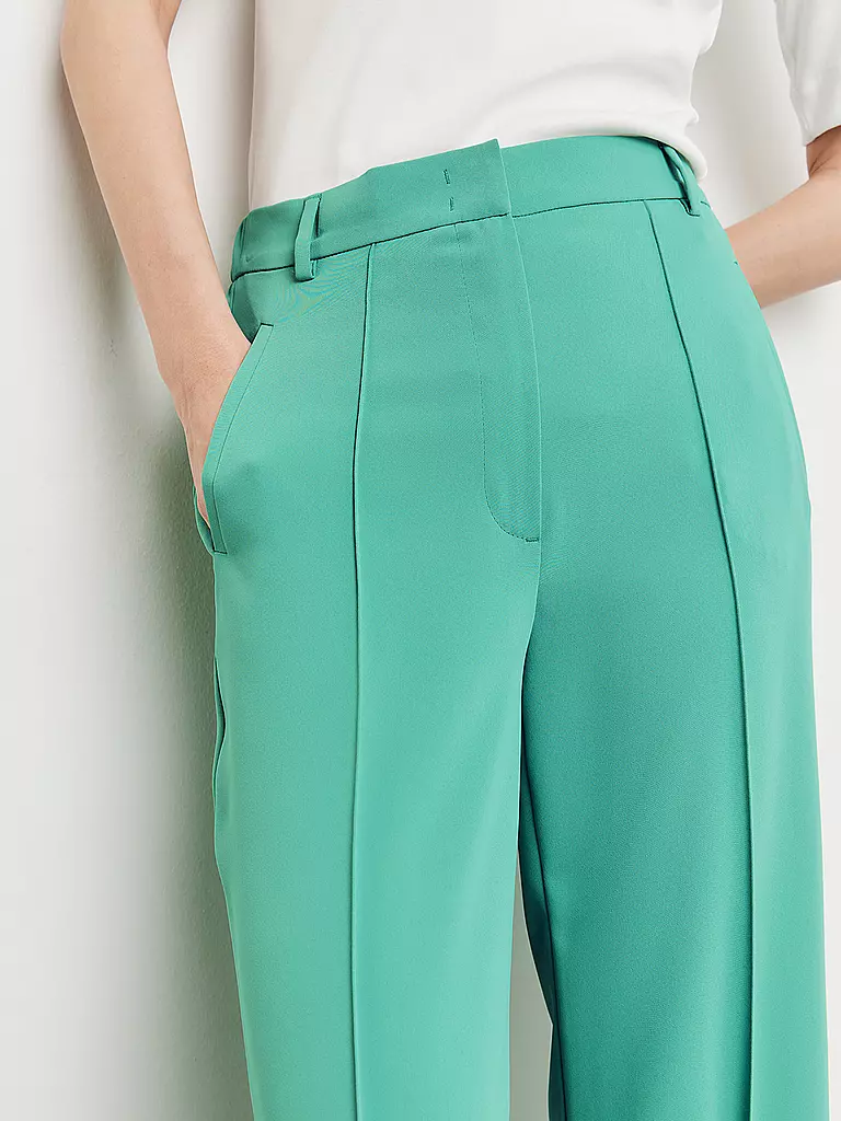GERRY WEBER Businesshose grün
