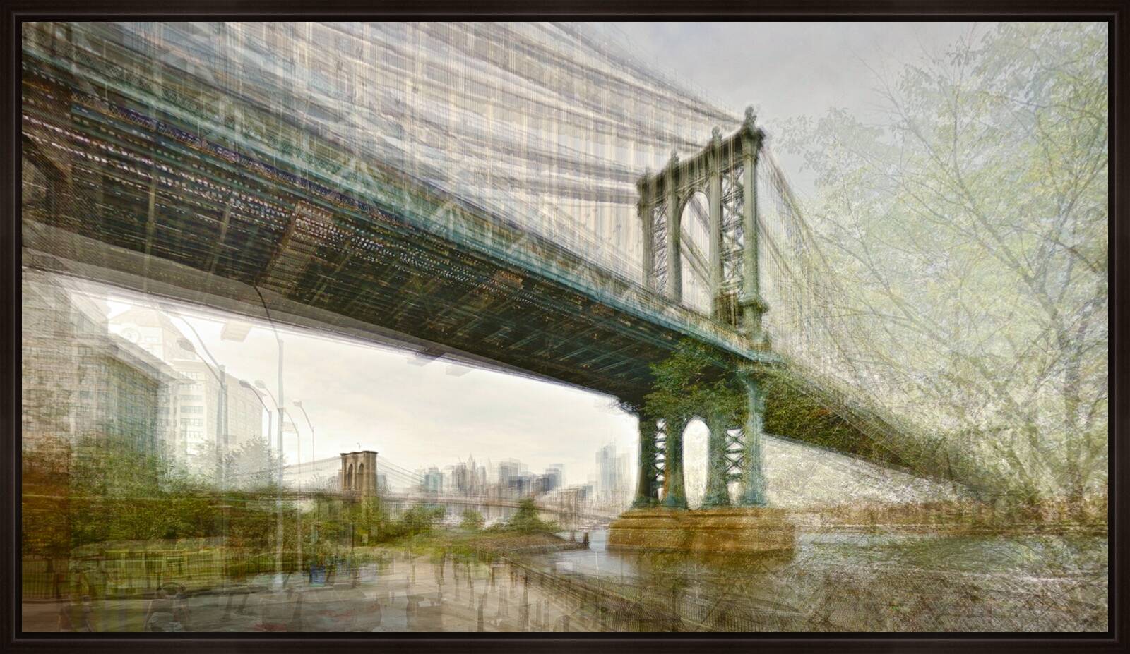 Two bridges by Pep Ventosa - Limited Edition. Edition of: 150. Signed.