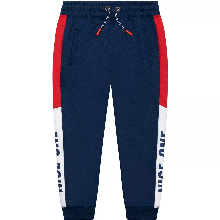 MINOTI Jogginghose BlauRotWeiß
