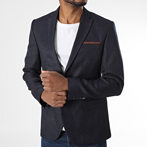 Veste Blazer Slim Bleu Marine