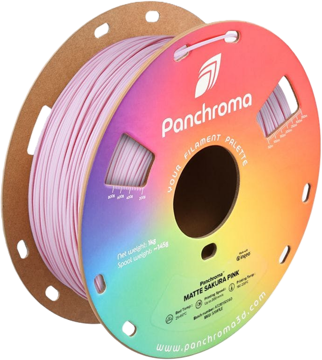 Polymaker  Panchroma™ PLA Matte Sakura Pink, 1,75 mm / 1000 g    Matte Eleganz in Sakura Pink