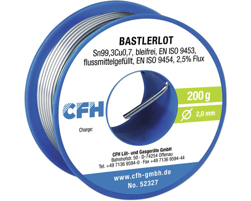 Hobby soldeer CFH BL 327 loodvrij 200g