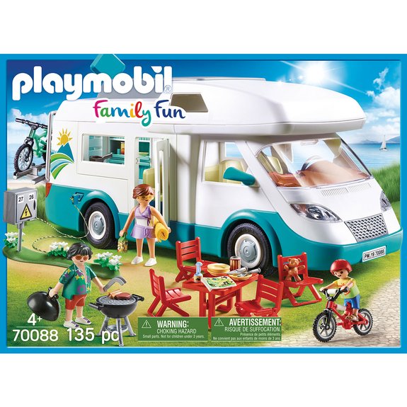 Famille et camping-car Playmobil Family Fun 70088