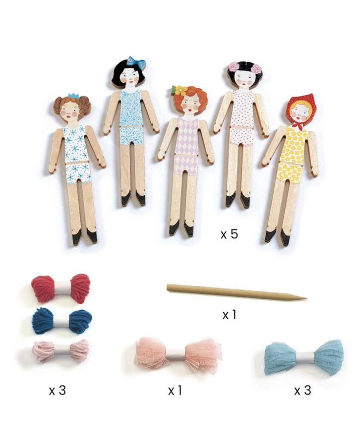 Bastelset Sorgenpüppchen DO IT YOURSELF – SWEET NIGHT in bunt