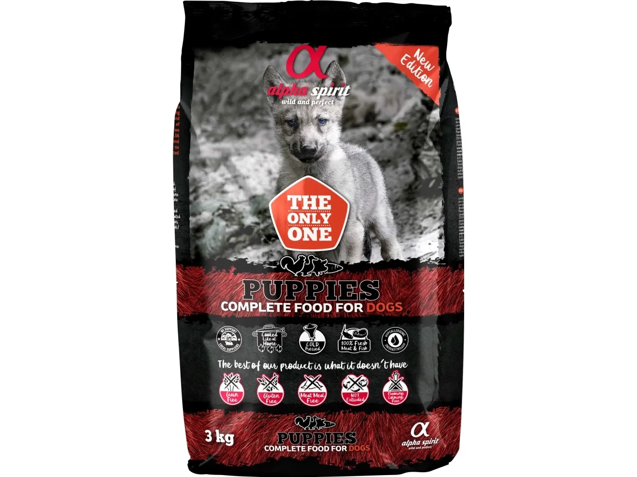 AlphaSpirit The Only One Puppies, 3 kg