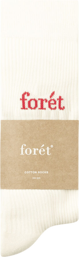 Forét WALK SOCKS 2-PACK Cloud/red