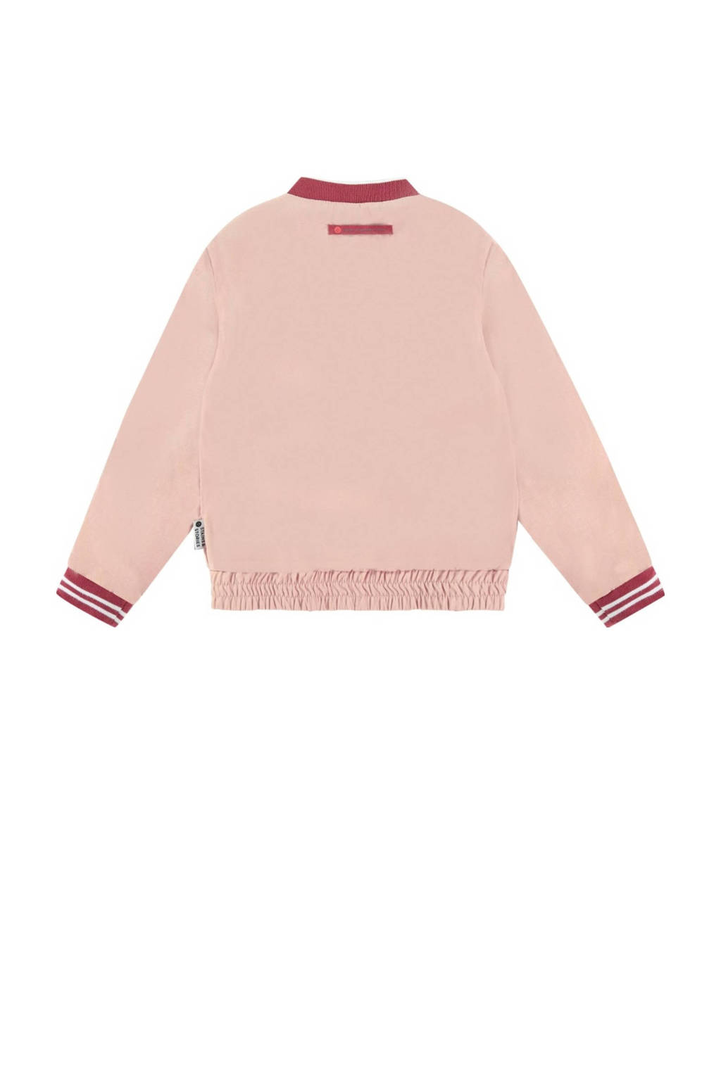 Stains&Stories reversible jasje roze/donkerrood