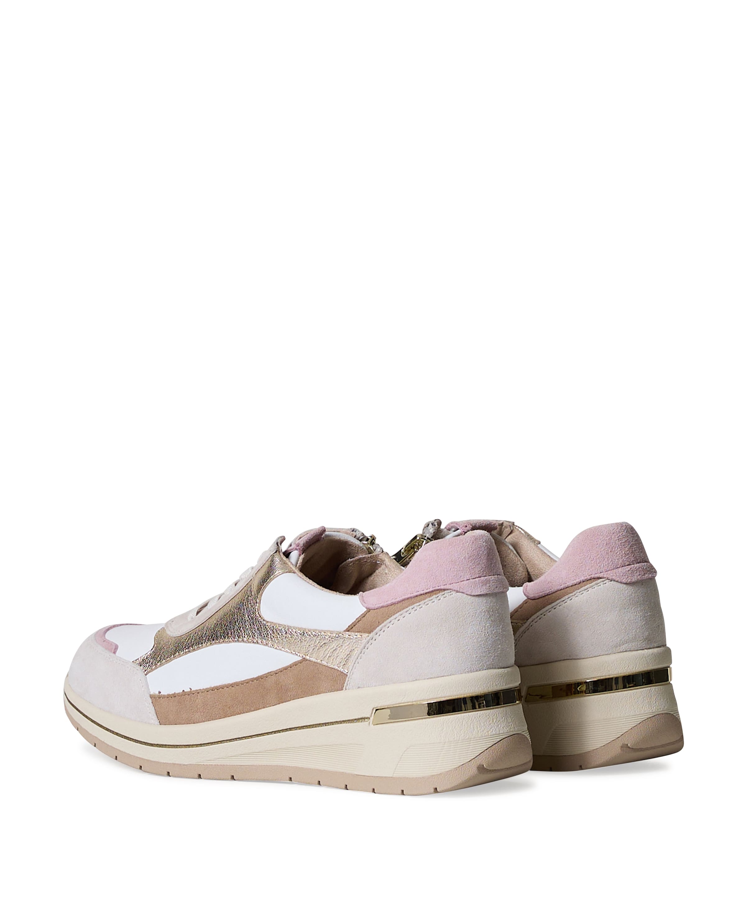 Caprice Women Lace-up dames sneakers wit