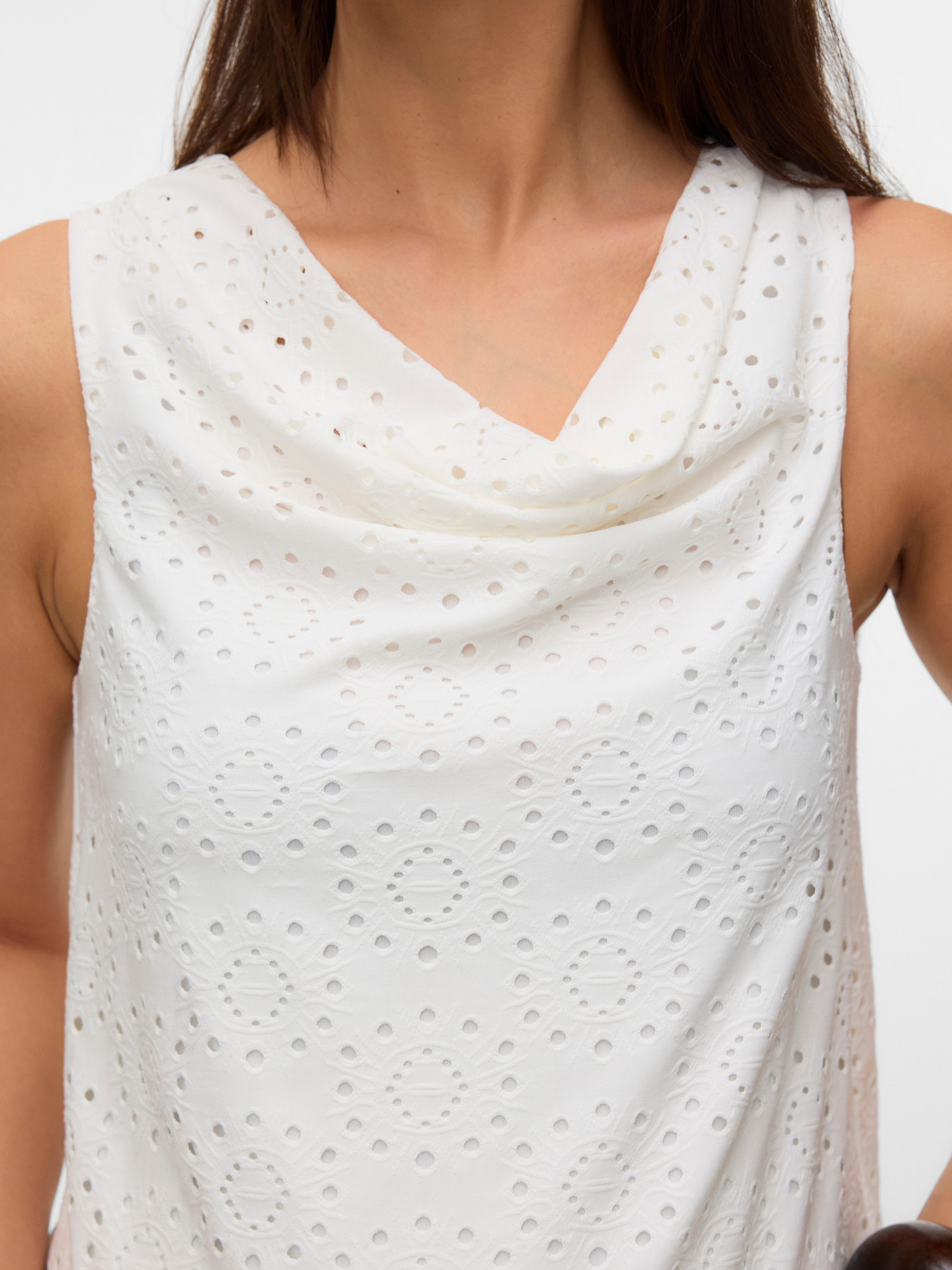 Slim fit U-Hals Top