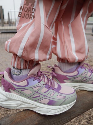 Nordbjørn Lunden WP Sneakers, Pink/Beige